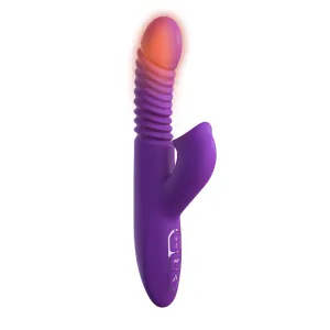 Fantasy For Her Thrusting Warming Rabbit with Clitoral Stimulating Tongues