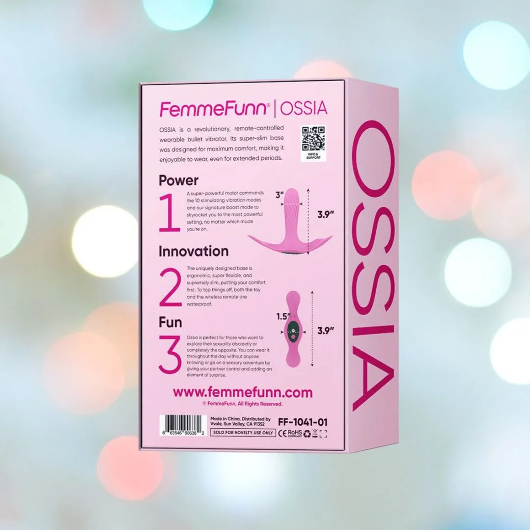 Femme Funn Ossia Wearable Bullet Vibrator - Pink