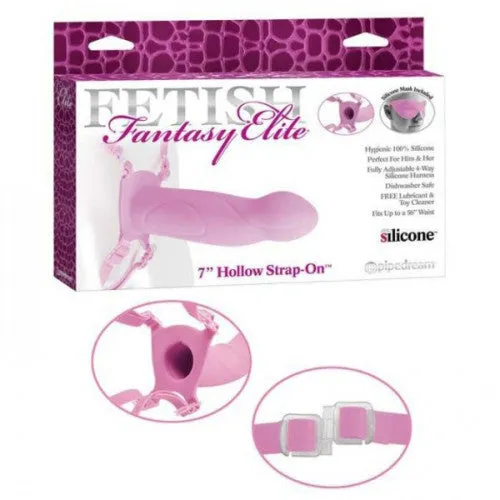 Fetish Fantasy 7 Hollow Strap-on Pink