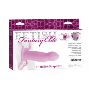 Fetish Fantasy 7 Hollow Strap-on Pink