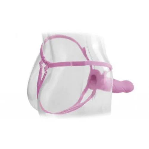 Fetish Fantasy 7 Hollow Strap-on Pink
