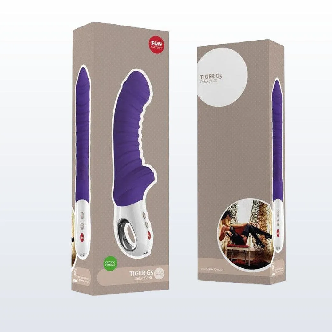 Fun Factory Tiger G-Spot Strong Vibrator - Violet