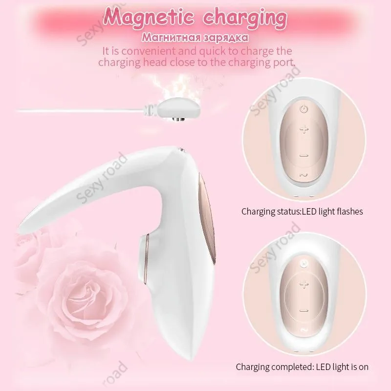 GER Satisfyer Pro4 Couples Sucking Vibrators G Spot Silicone Vibration Dildo