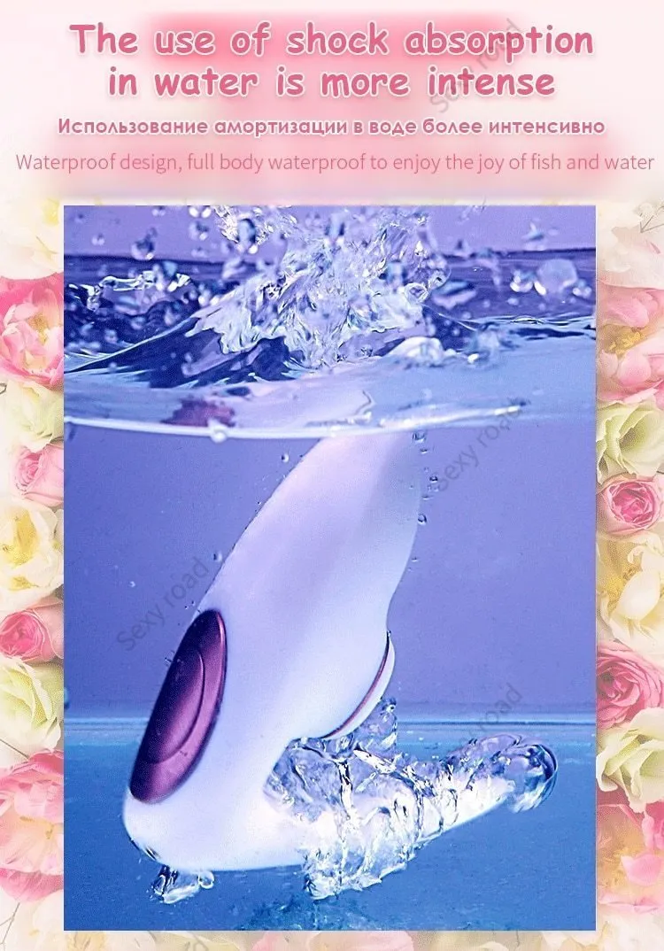 GER Satisfyer Pro4 Couples Sucking Vibrators G Spot Silicone Vibration Dildo