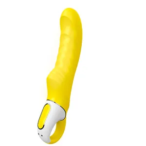 Germany Satisfyer Vibes Yummy Sunshine Silicone Waterproof USB Charging Dildo