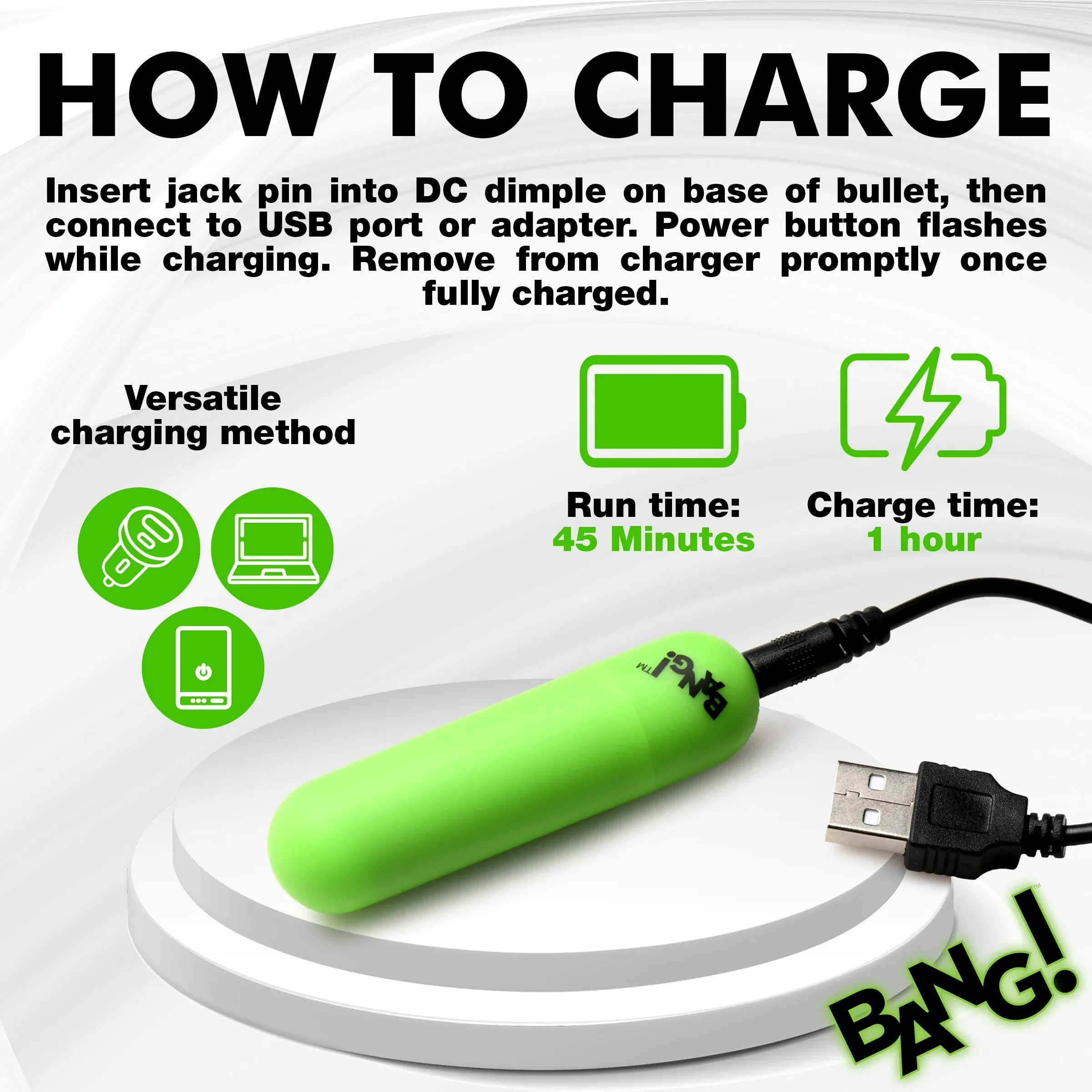 Glow-in-the-dark Bullet
