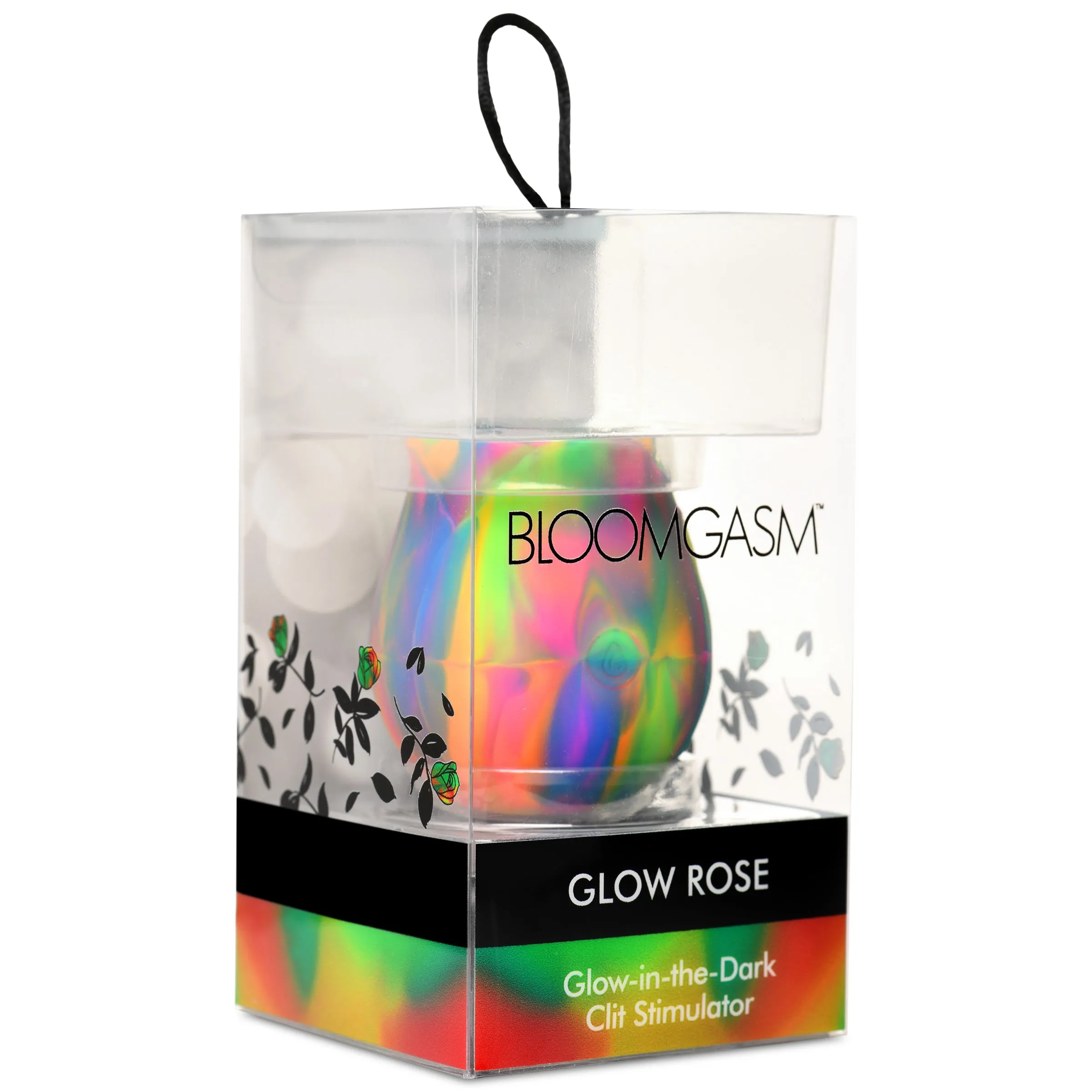 Glow-in-the-dark Rose Clit Stimulator