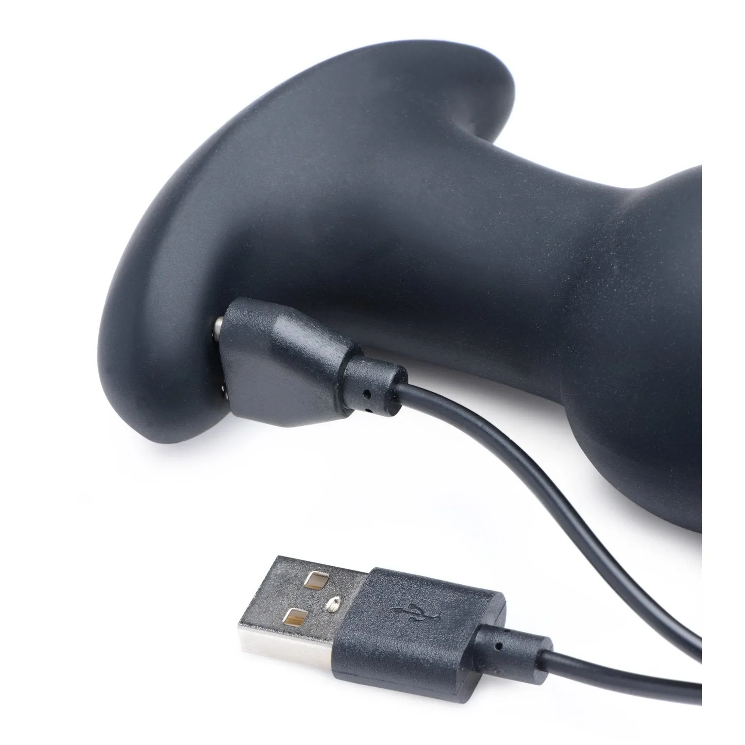 Gyro-m 10x Curved Rimming Plug With Remote Control
