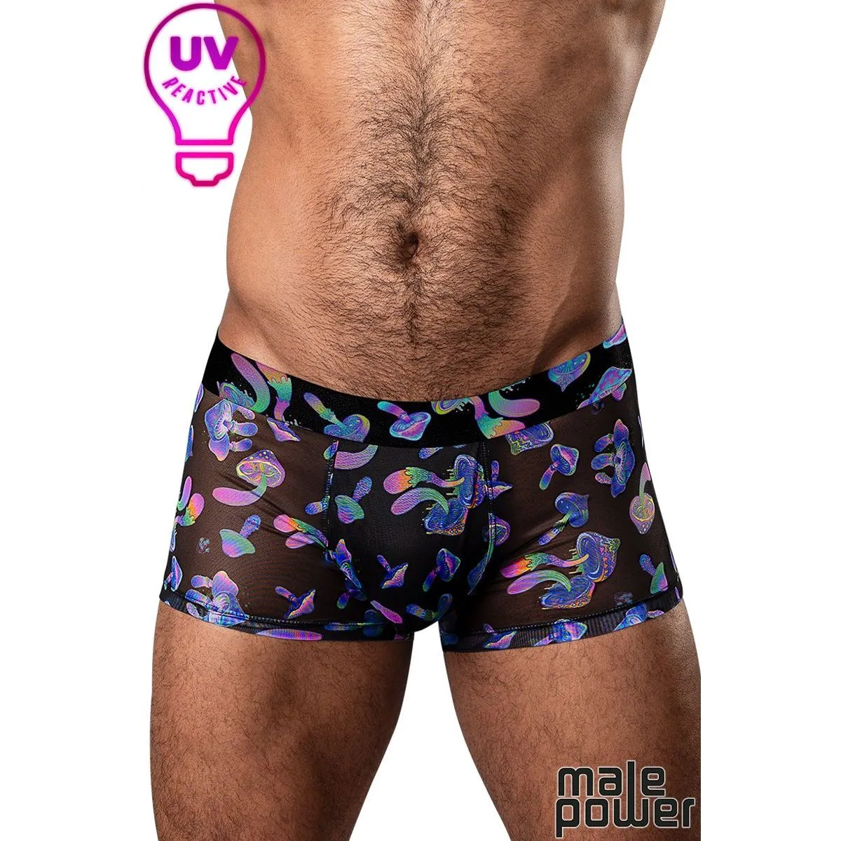 Hazy Days Shorts Mushroom by Male Power
