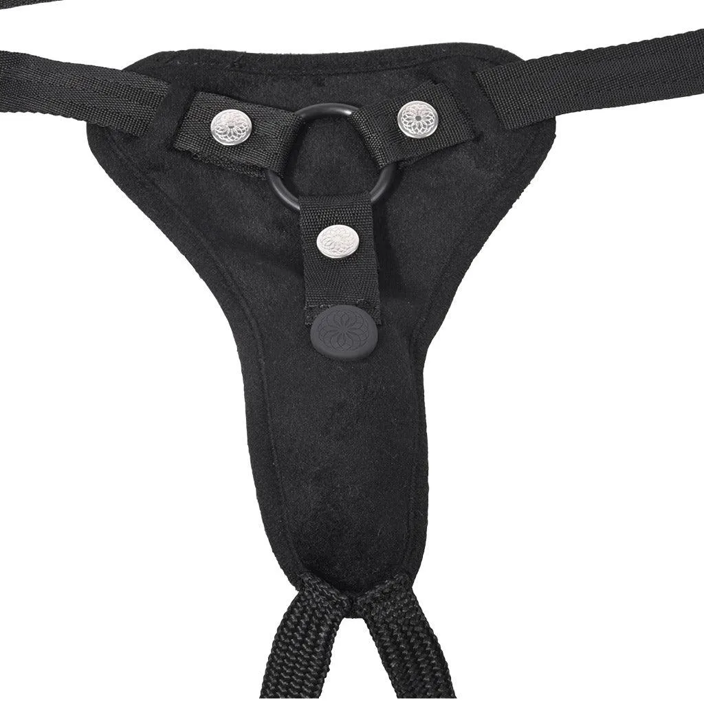 Hidden Pocket Strap On with Panty Vibrator