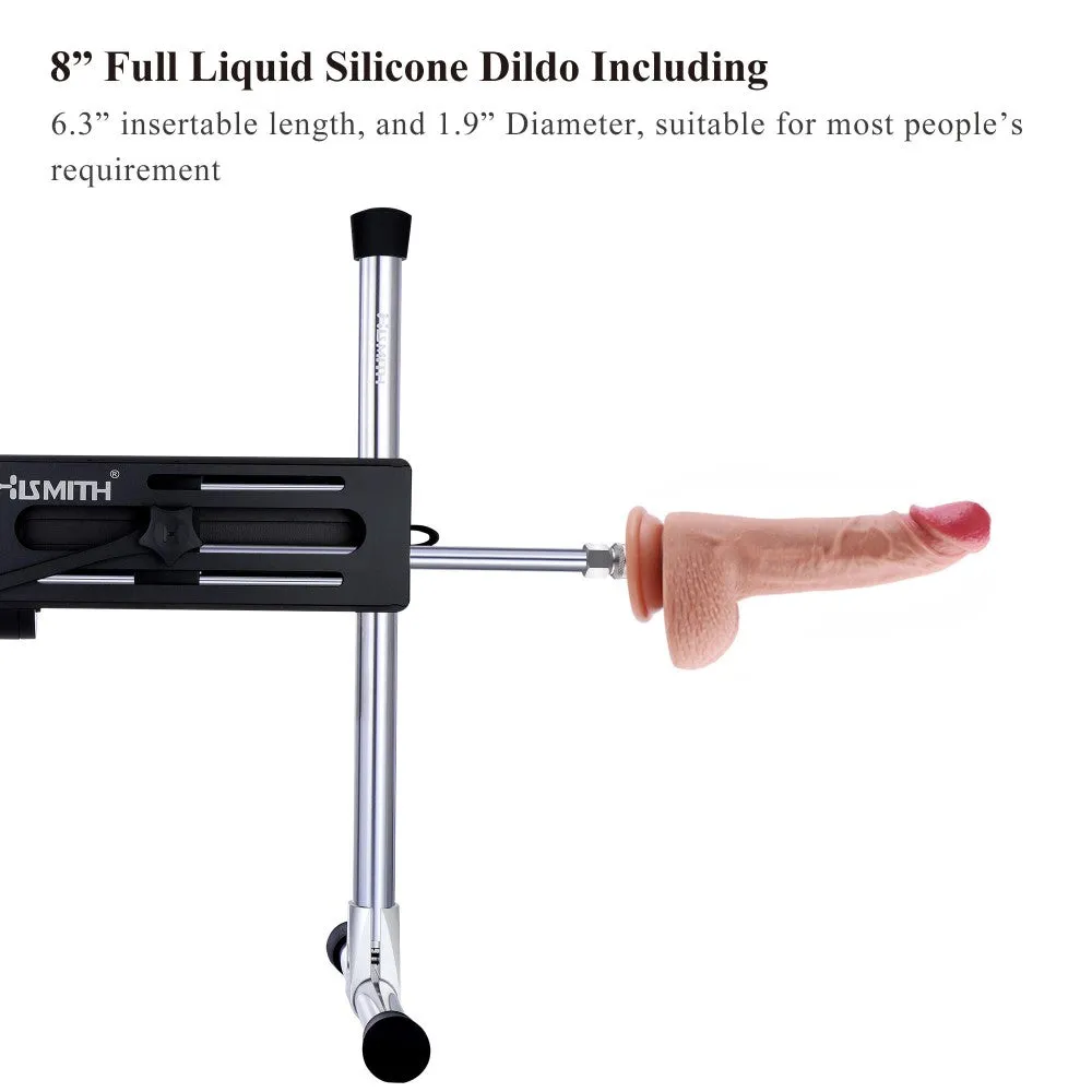 Hismith Sex Machine with APP/Wireless Remote/Speed Dial Control. 100-Watt Motor. KlicLok System