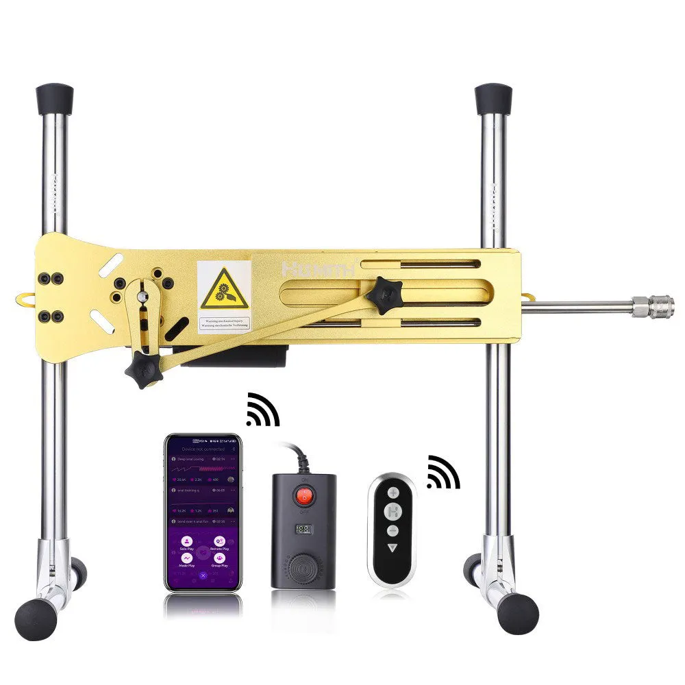 Hismith Sex Machine with APP/Wireless Remote/Speed Dial Control. 100-Watt Motor. KlicLok System
