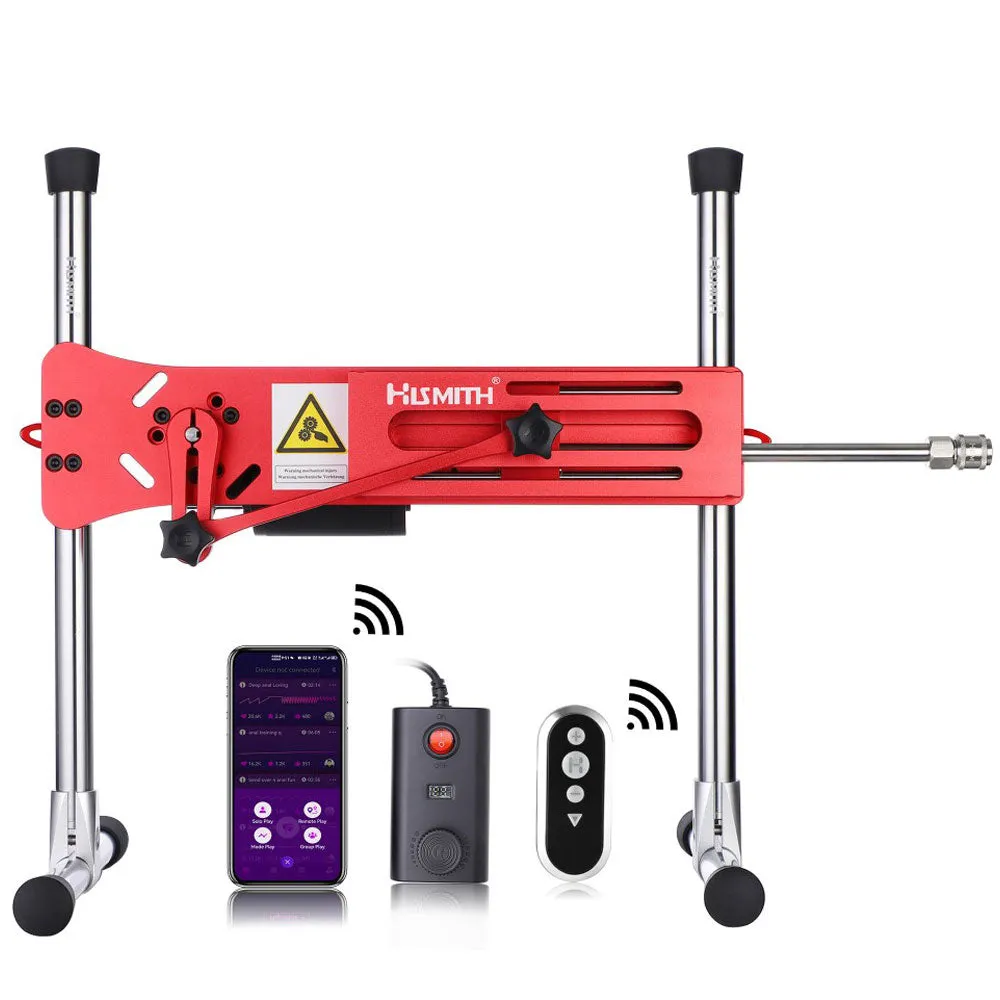 Hismith Sex Machine with APP/Wireless Remote/Speed Dial Control. 100-Watt Motor. KlicLok System