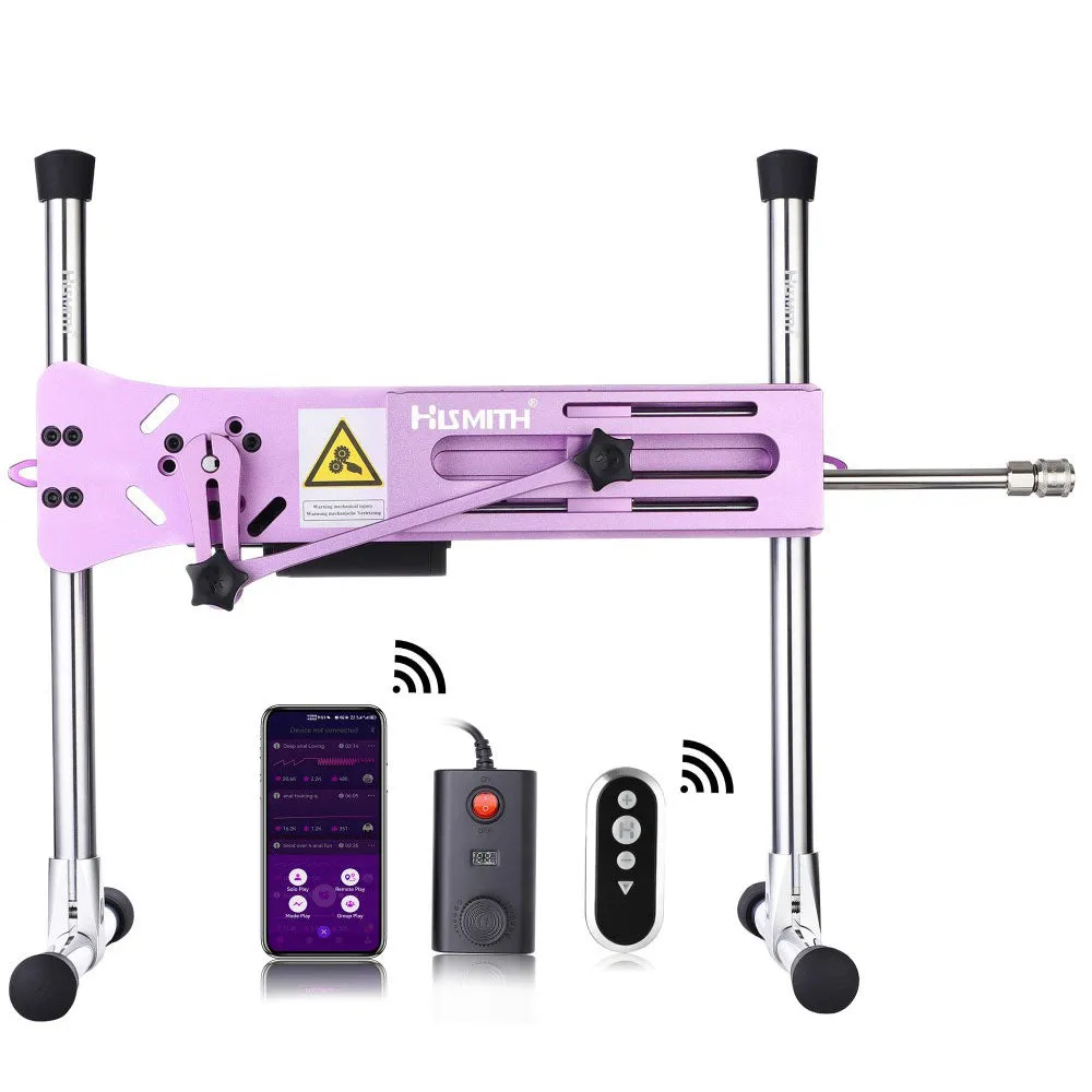 Hismith Sex Machine with APP/Wireless Remote/Speed Dial Control. 100-Watt Motor. KlicLok System