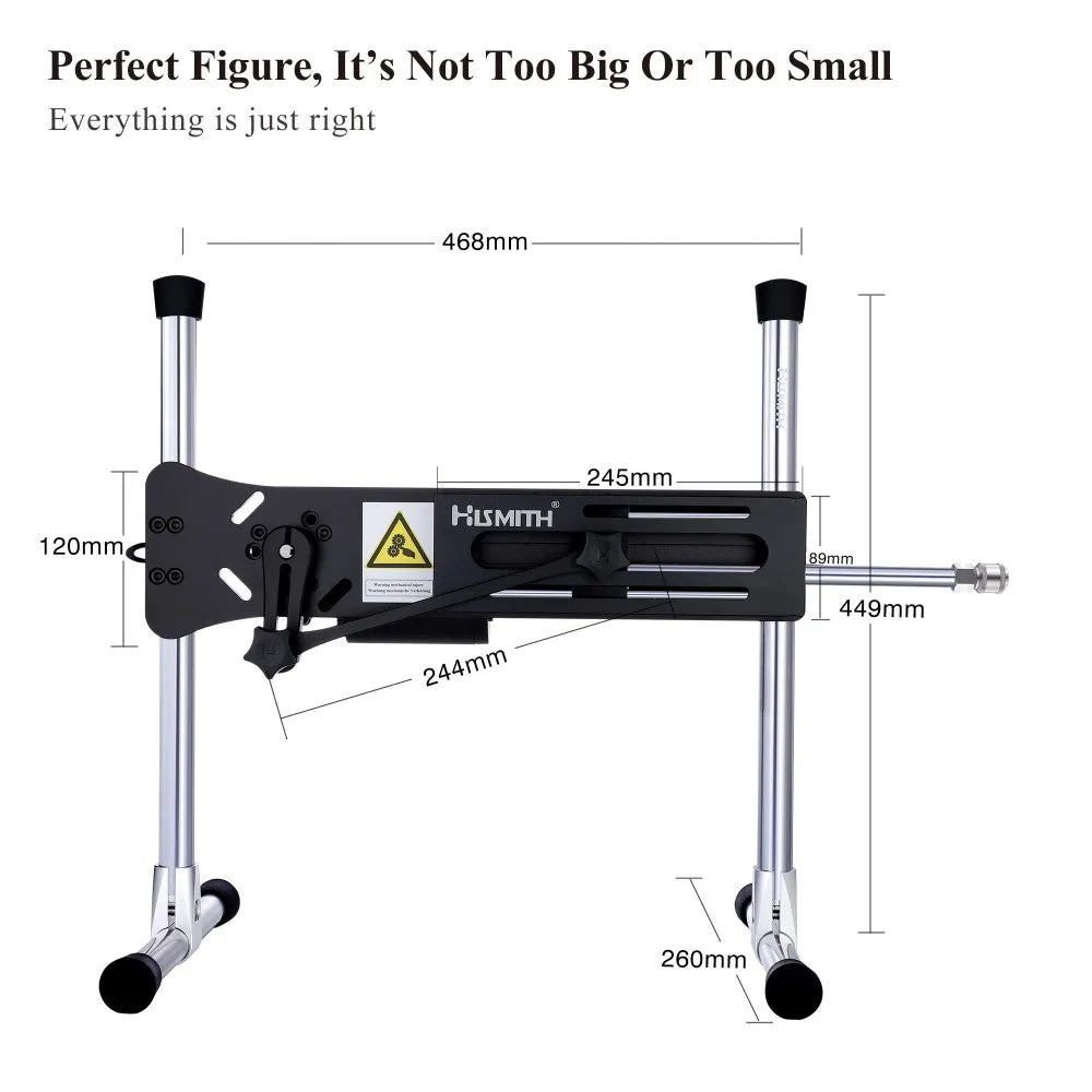 Hismith Sex Machine with APP/Wireless Remote/Speed Dial Control. 100-Watt Motor. KlicLok System