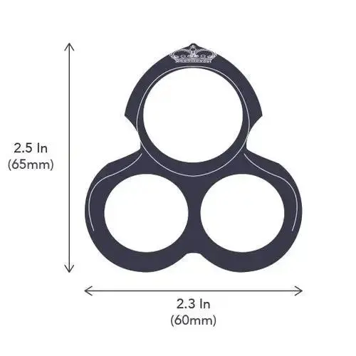 Hot Octopuss Silicone Black Mini Vibrating Cock Ring