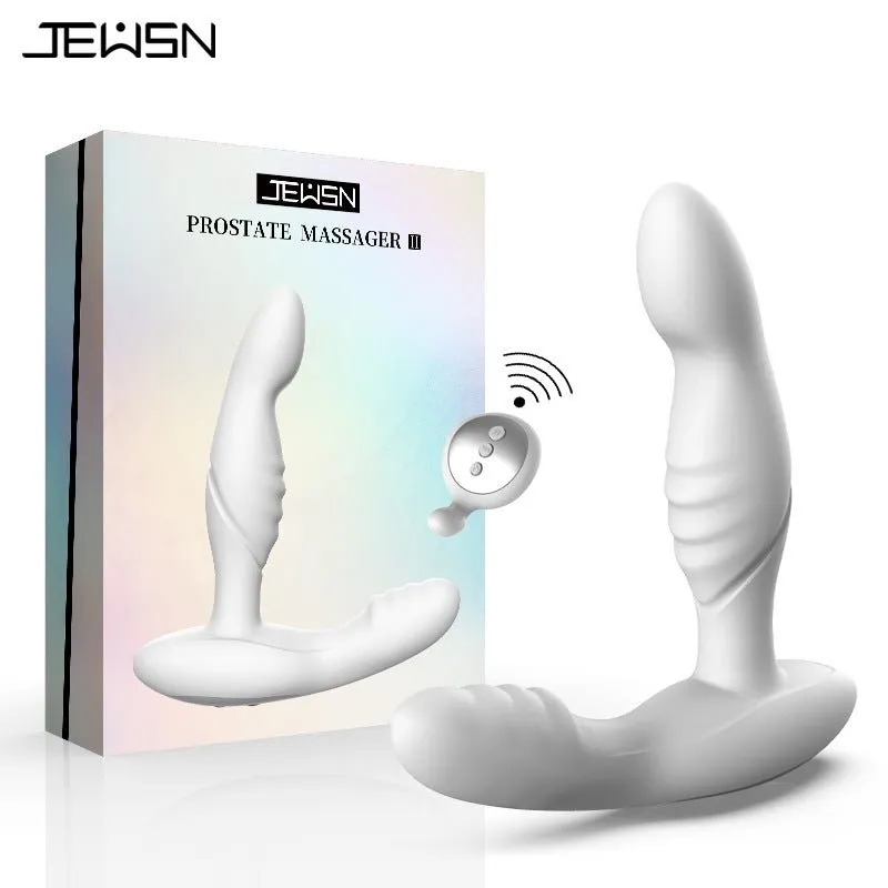 Jeusn dragon remote control intelligent heating and pulling prostate massager