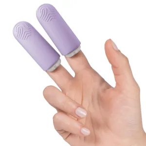 Jimmyjane Hello Touch Pro Two Bullets with Finger Sleeves   Charging Case