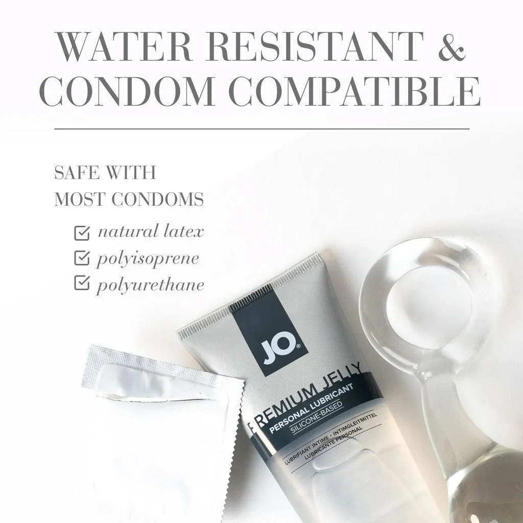 Jo Premium Silicone Jelly Lubricant. 4oz