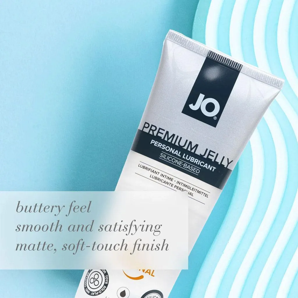 Jo Premium Silicone Jelly Lubricant. 4oz