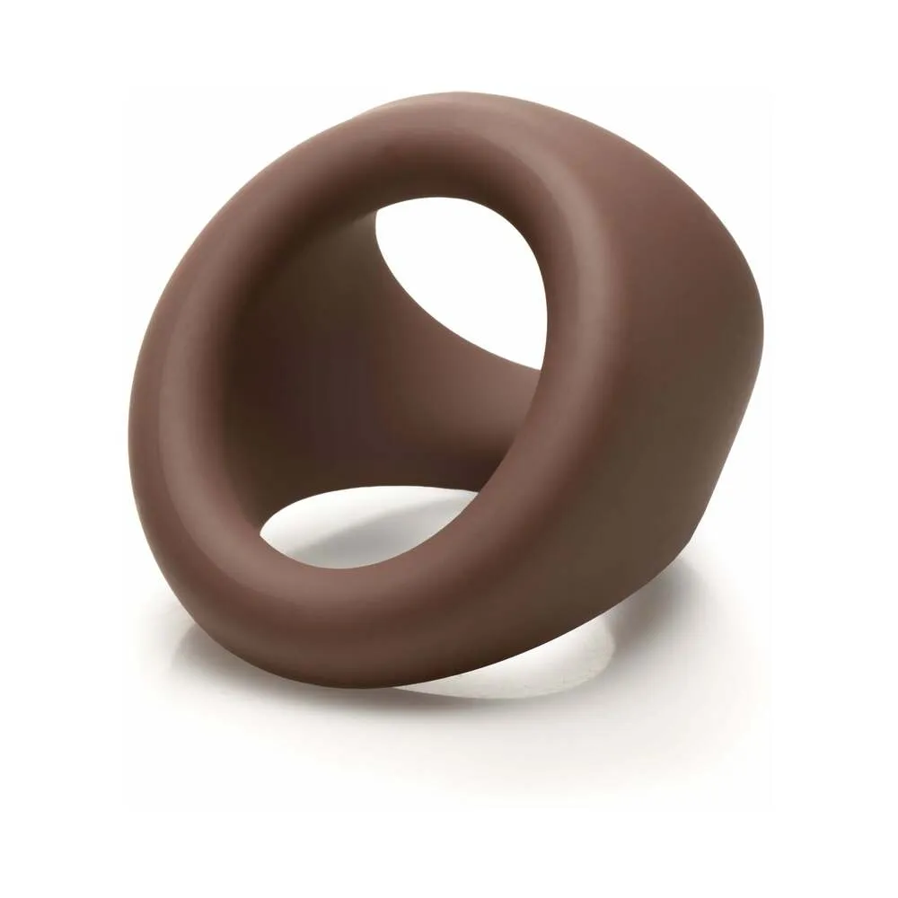 JOCK Silicone Cock & Ball Ring Dark