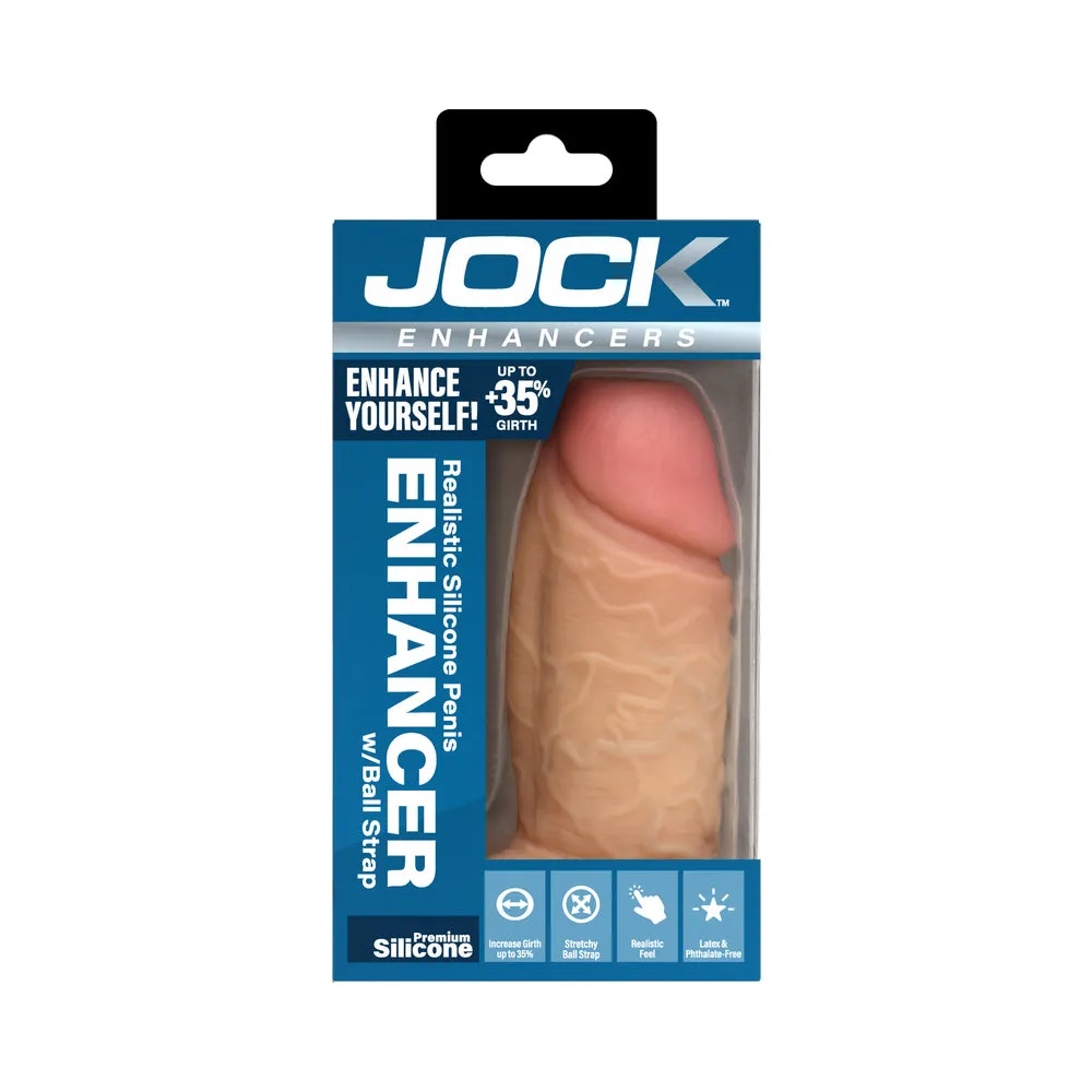 JOCK Silicone Penis Extension Sleeve Light