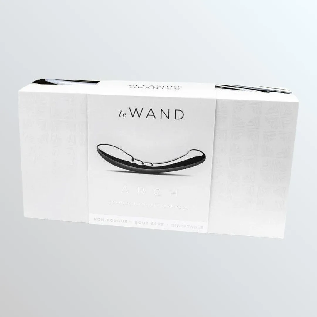 Le Wand Stainless Arch Metal Double-Sided G-Spot Dildo