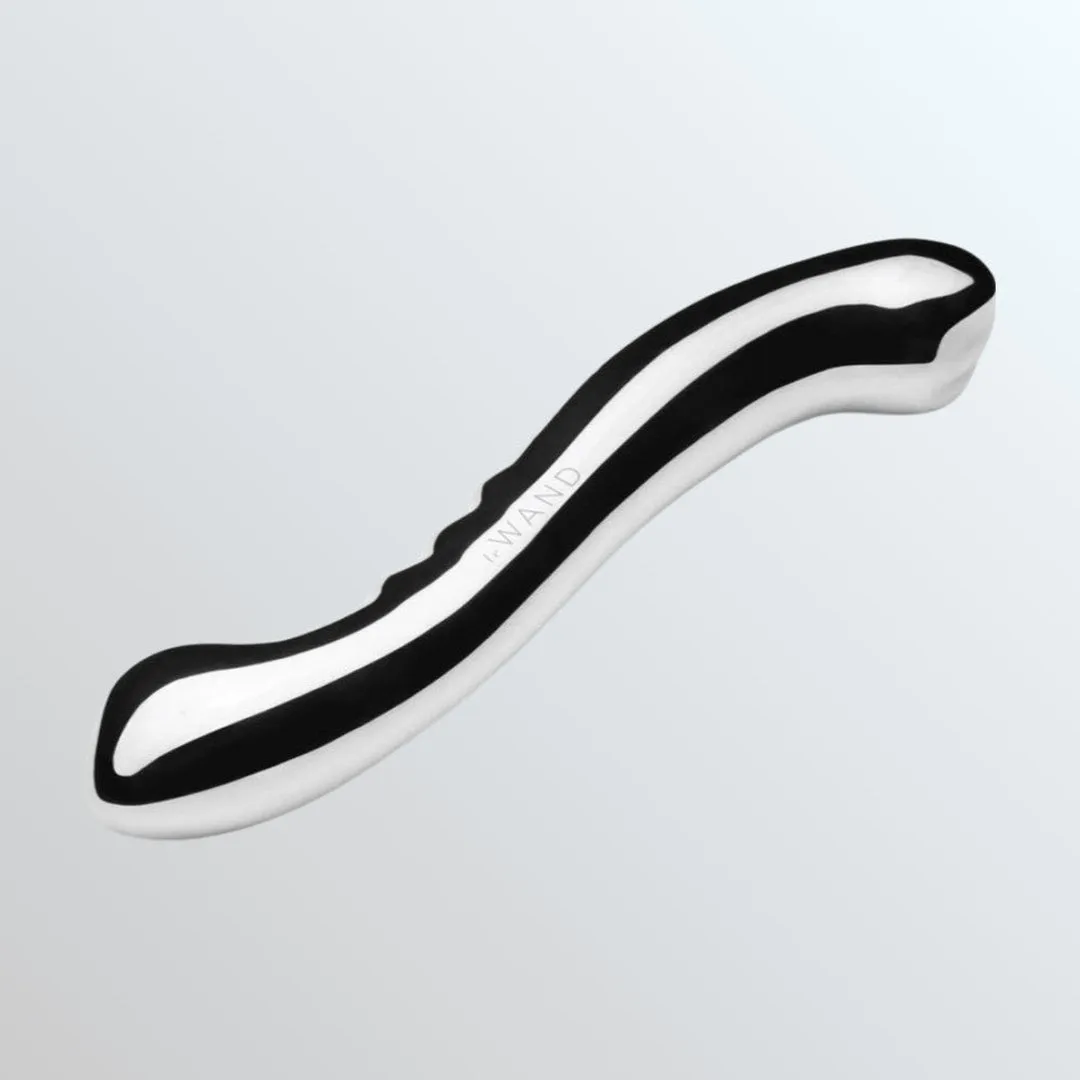 Le Wand Stainless Contour Metal G-Spot and Prostate Massager