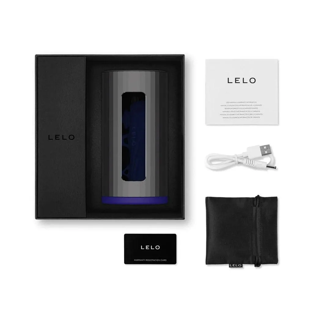 LELO F1S V2X Vibrating Masturbator. Blue