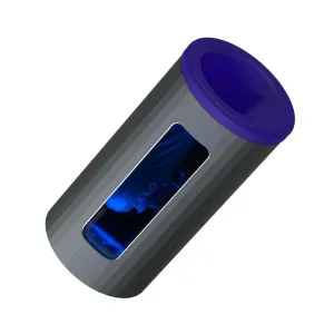 LELO F1S V2X Vibrating Masturbator. Blue