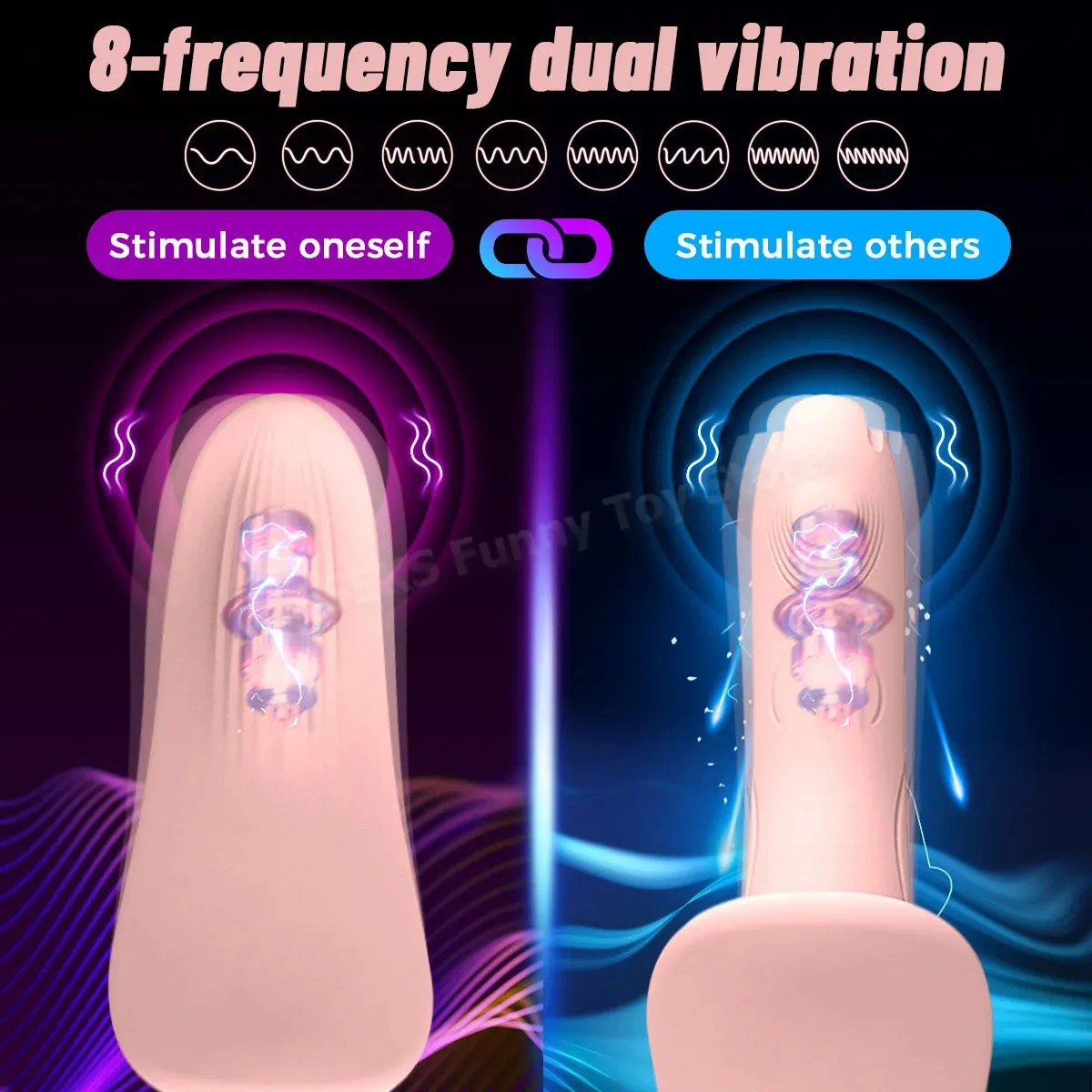 Lesbian Strapon Vibrating Dildo - Double End Pink Anal Dildo G Spot Vibrator Clit Stimulator