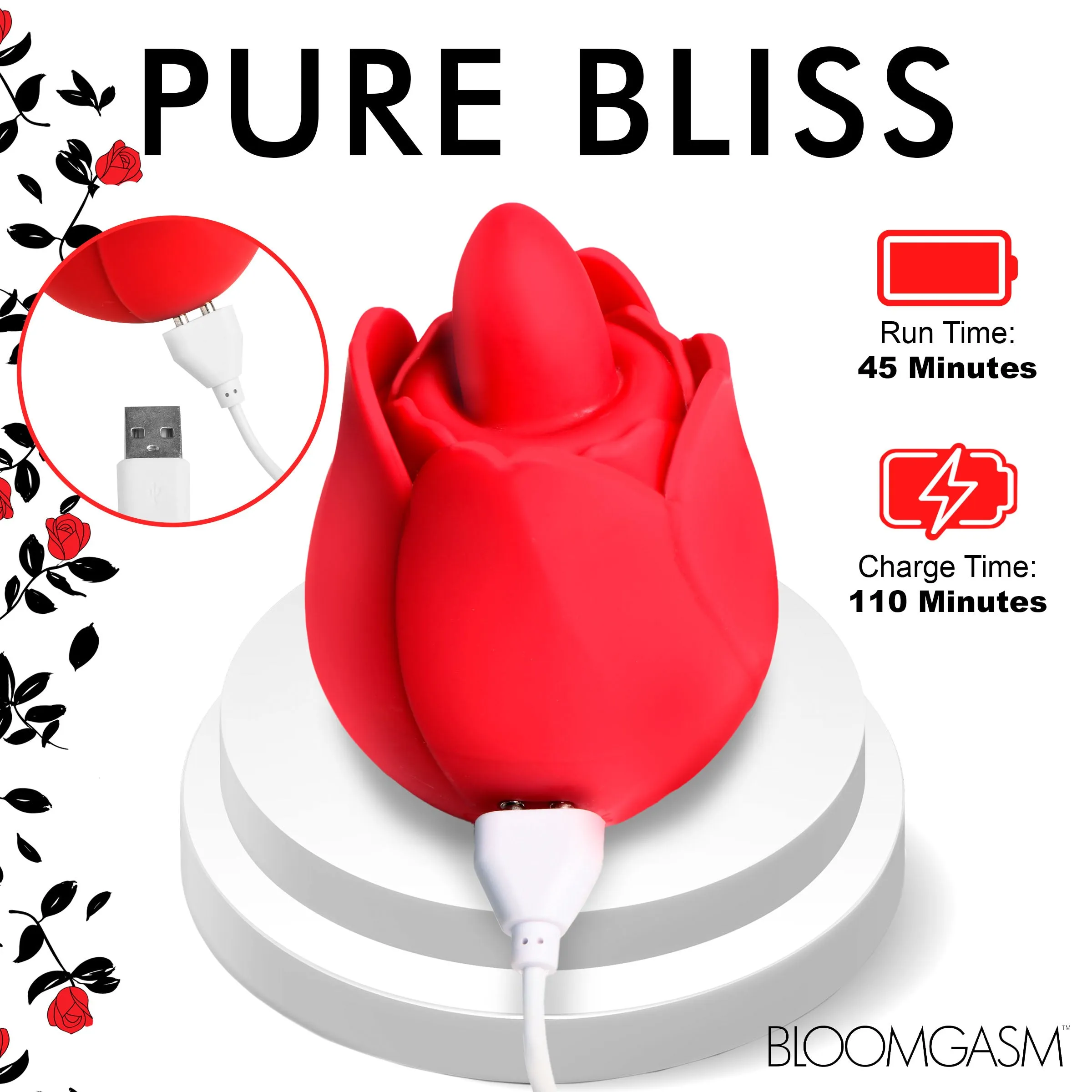 Licking And Vibrating Clitoral Stimulator