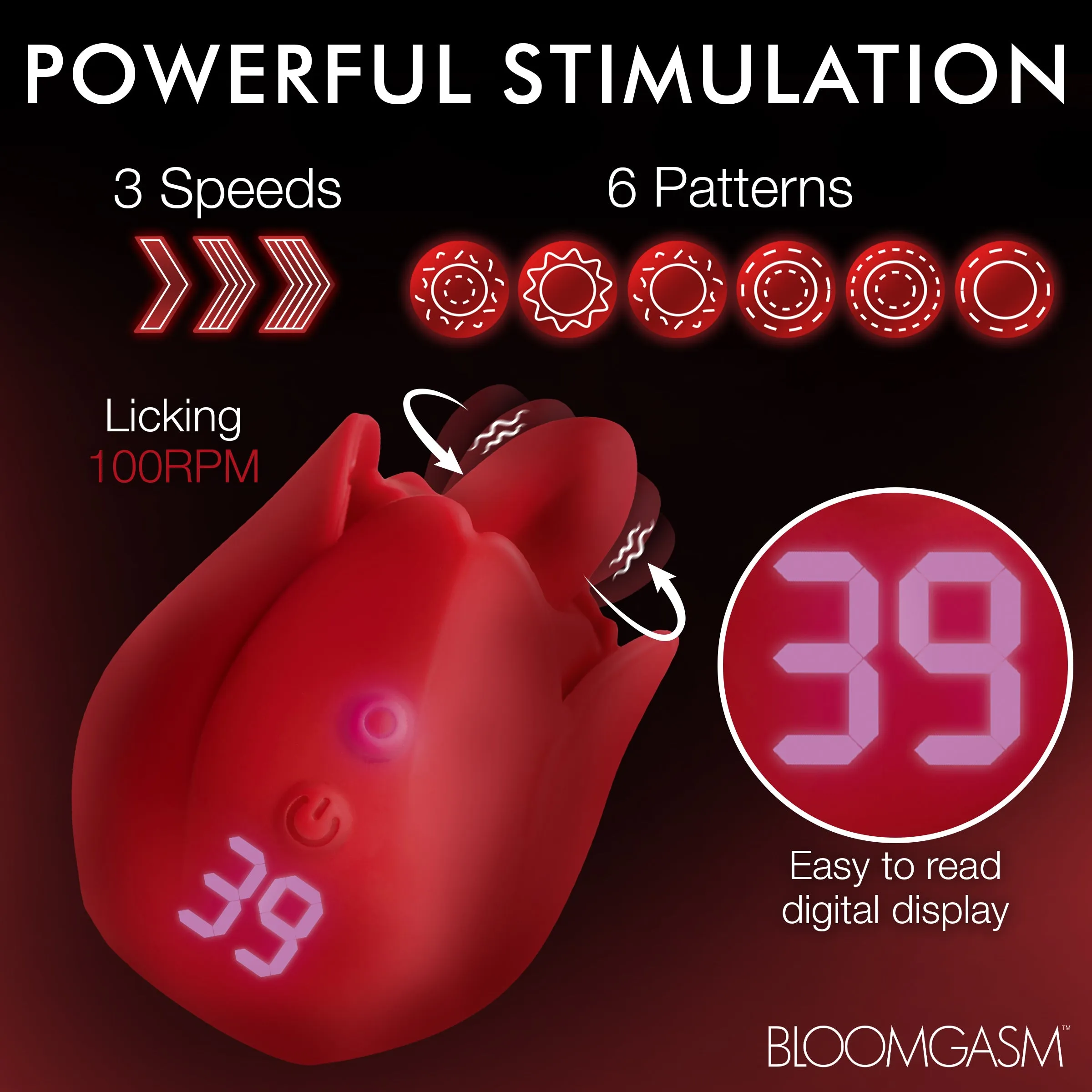 Licking And Vibrating Clitoral Stimulator