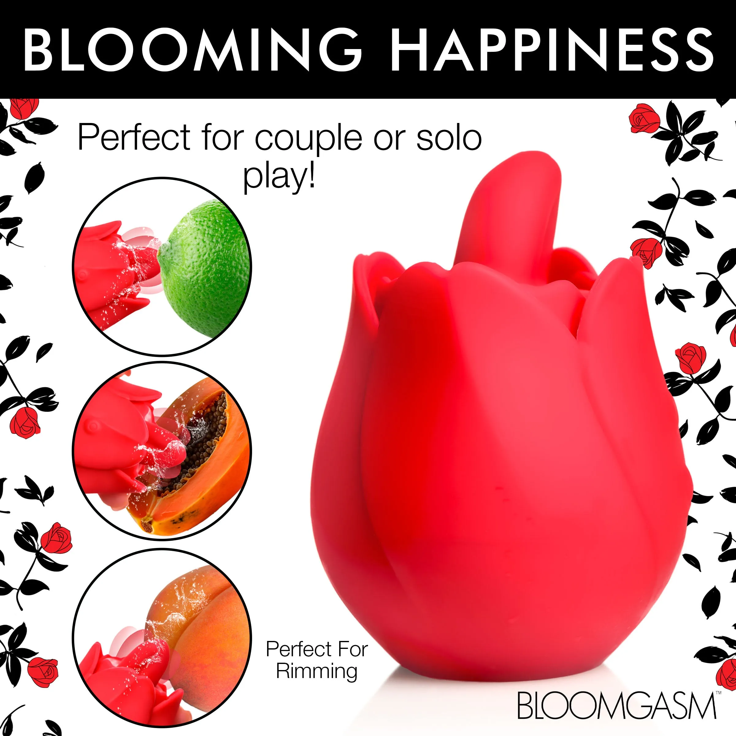 Licking And Vibrating Clitoral Stimulator
