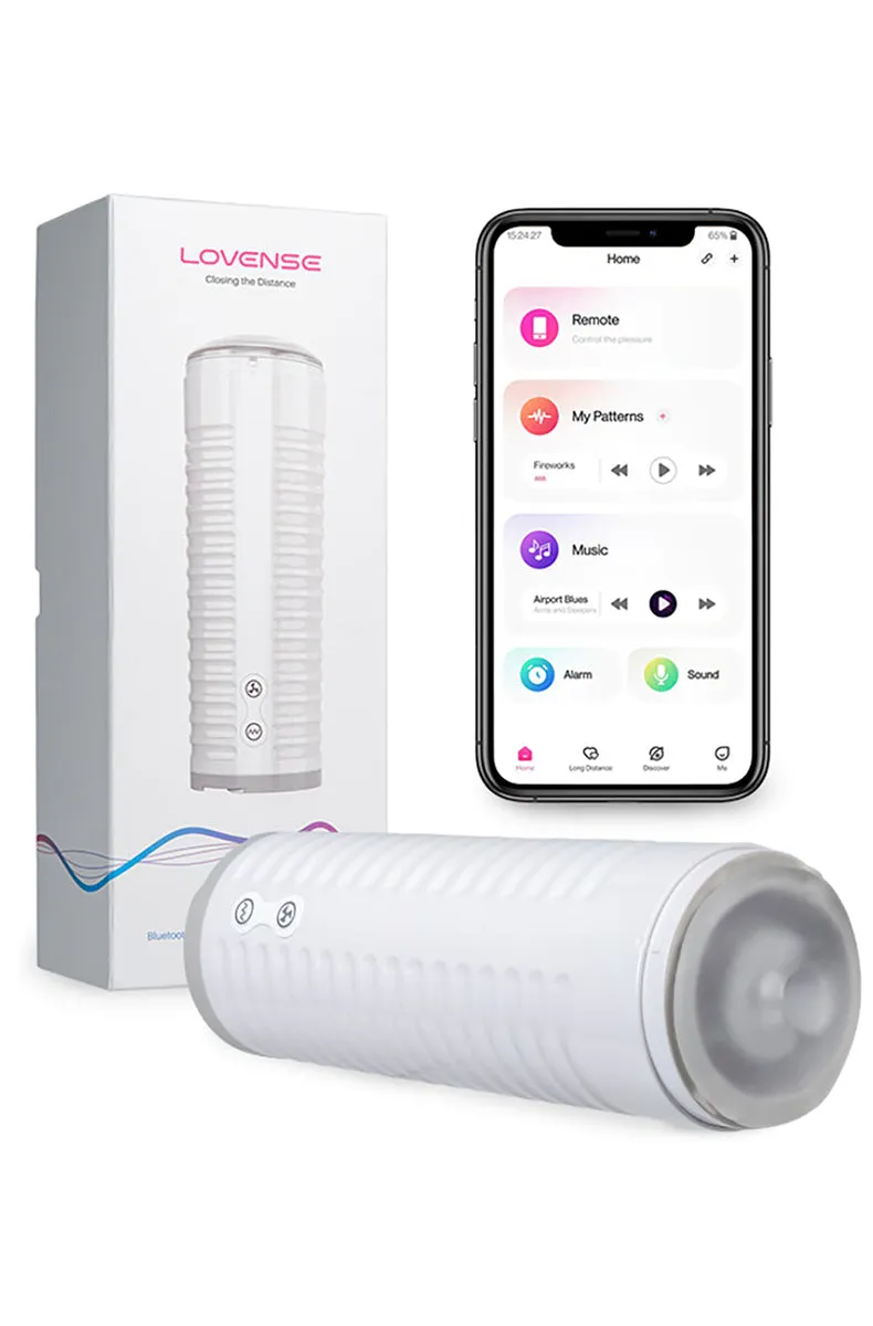 Lovense Max 2 App-Controlled Vibrating and Suction Male Masturbator