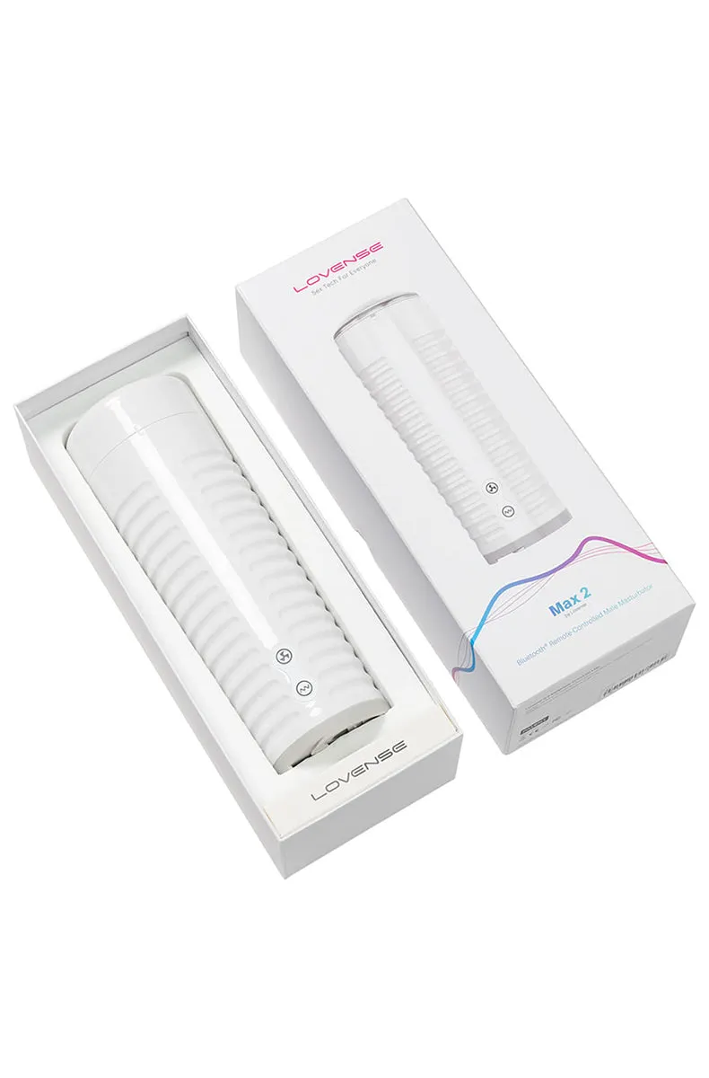 Lovense Max 2 App-Controlled Vibrating and Suction Male Masturbator