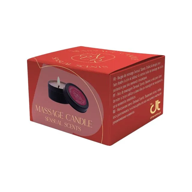 Lumânare pentru masaj DREAMTOYS Amour Sensual Scents. cu ceară de soia. cu aromă exotică. 30 gr