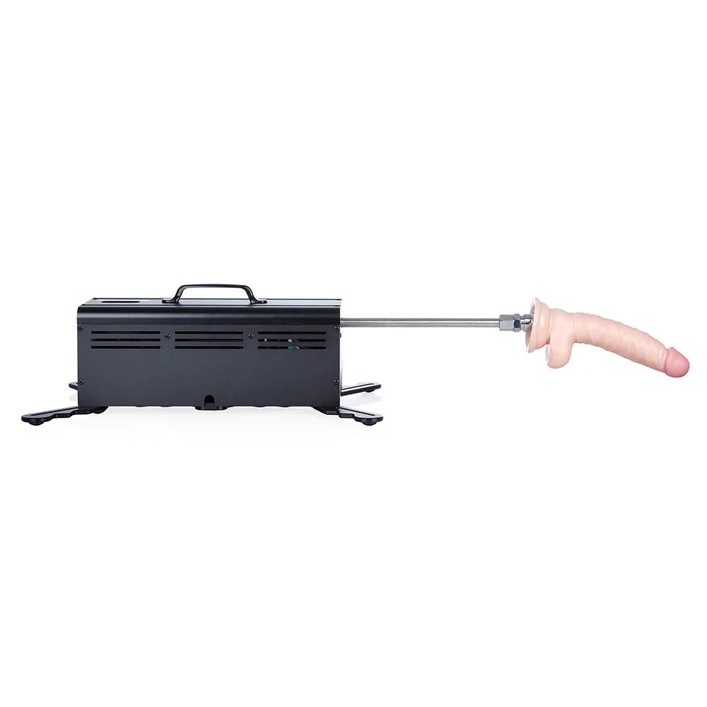Lustti Compact Sex Machine FM02 with 120-Watt Motor. Anti-Rotation Connecting System
