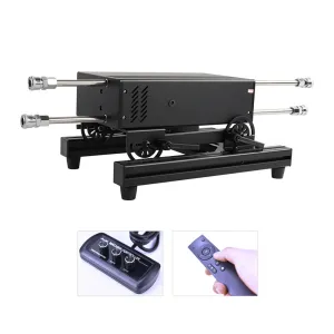 Lustti Double-Sided Double Penetration Sex Machine FM07 with 200-Watt Servo Motor. Anti-Rotation Connecting System