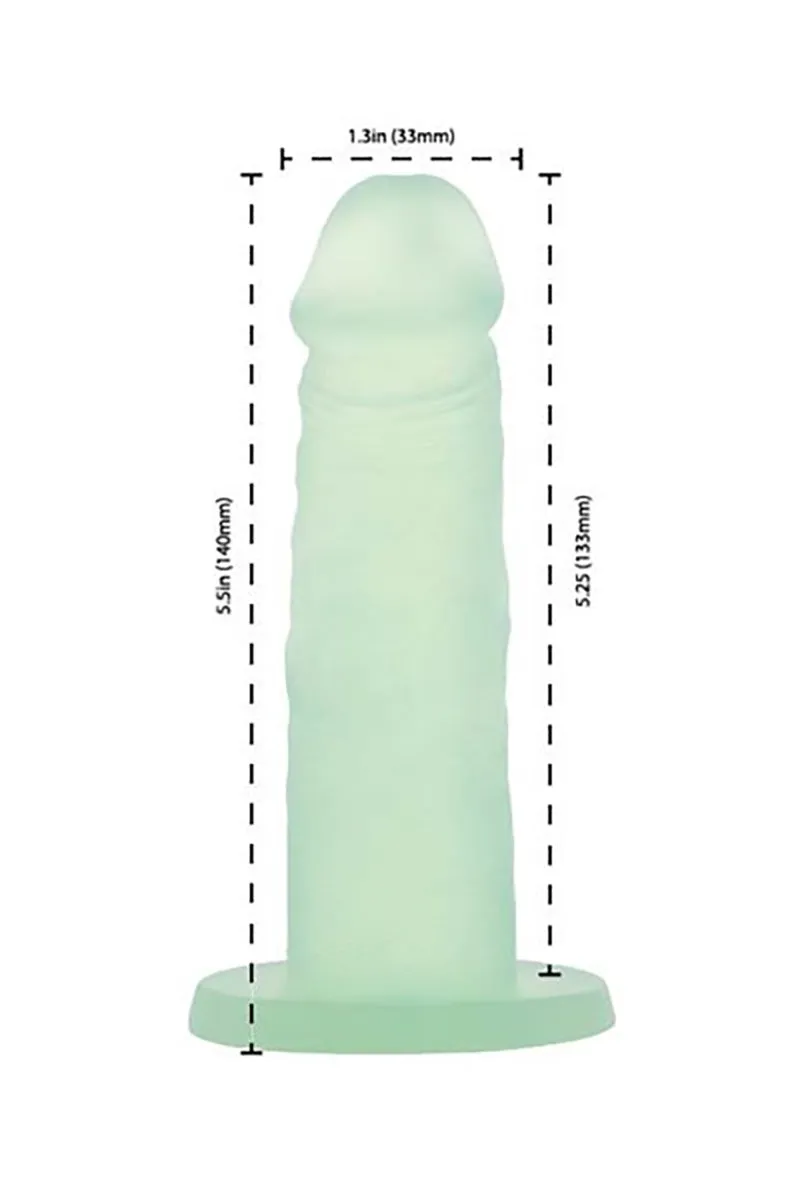 Mint Mojito Cocktails 5.5 inch Silicone Dildo