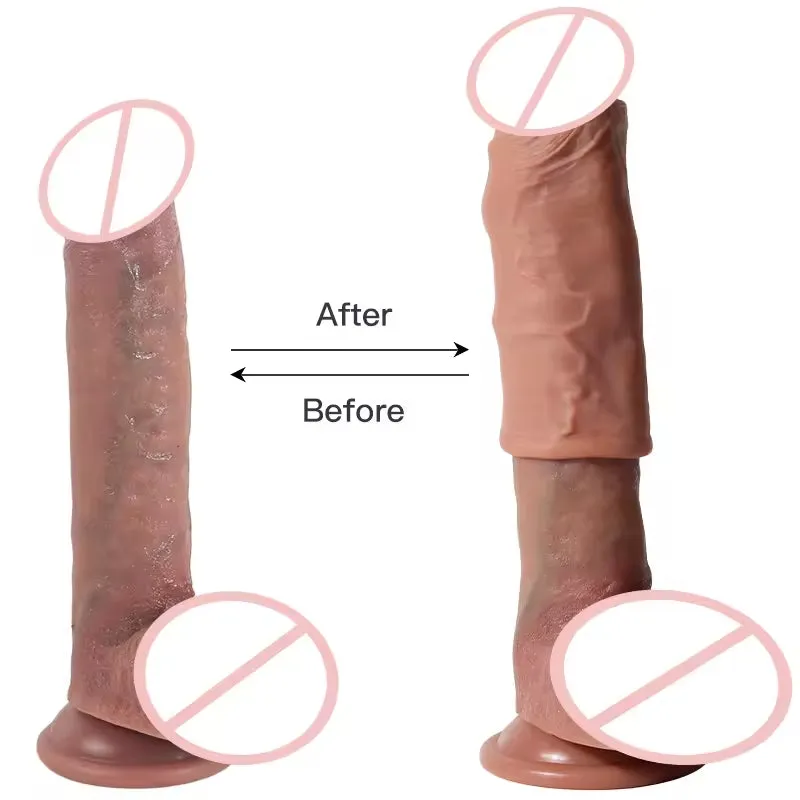 Monster Knotted Cock Sleeve - Silicone Strap On Penis Sleeve Couple Sex Toy