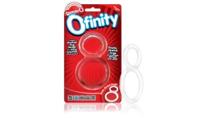 Ofinity Double Erection Ring Clear by ScreamingO
