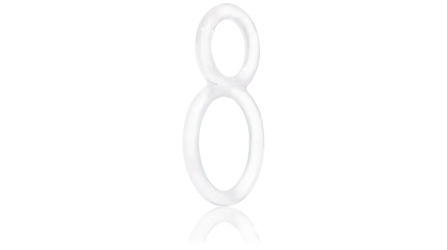 Ofinity Double Erection Ring Clear by ScreamingO