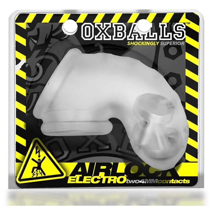 Oxballs Airlock Electro Chastity Cage