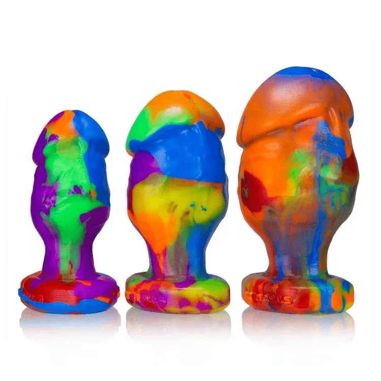 Oxballs Honcho Rainbow Silicone Plug