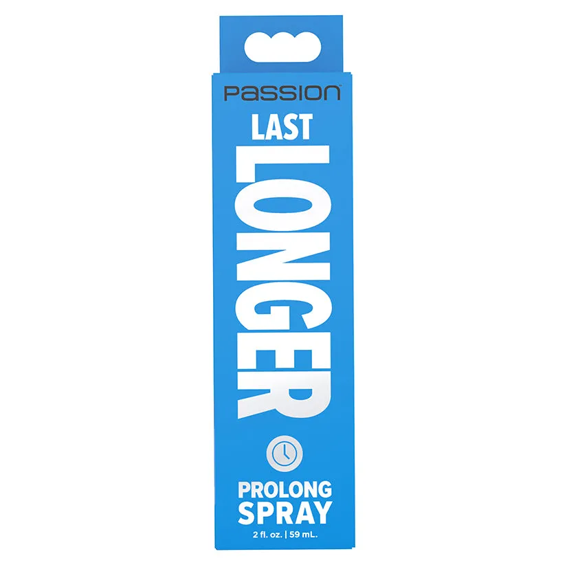 Passion Lubricants Last Longer Prolong Spray 2 oz.