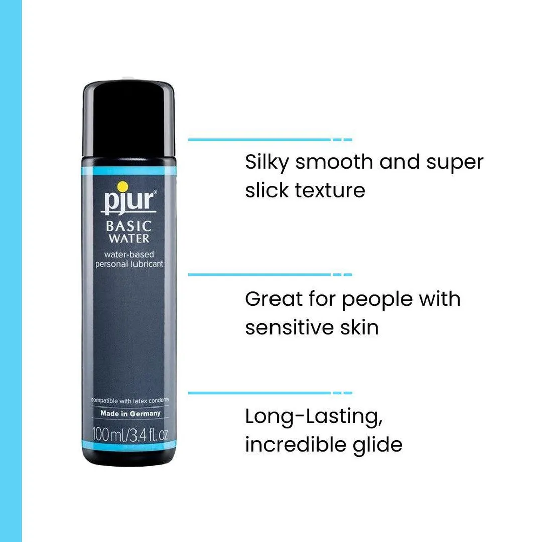 Pjur Basic Water-Based Lubricant | 100ml (3.4oz)