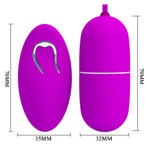 Pretty Love Arvin Remote Control Vibrating Egg