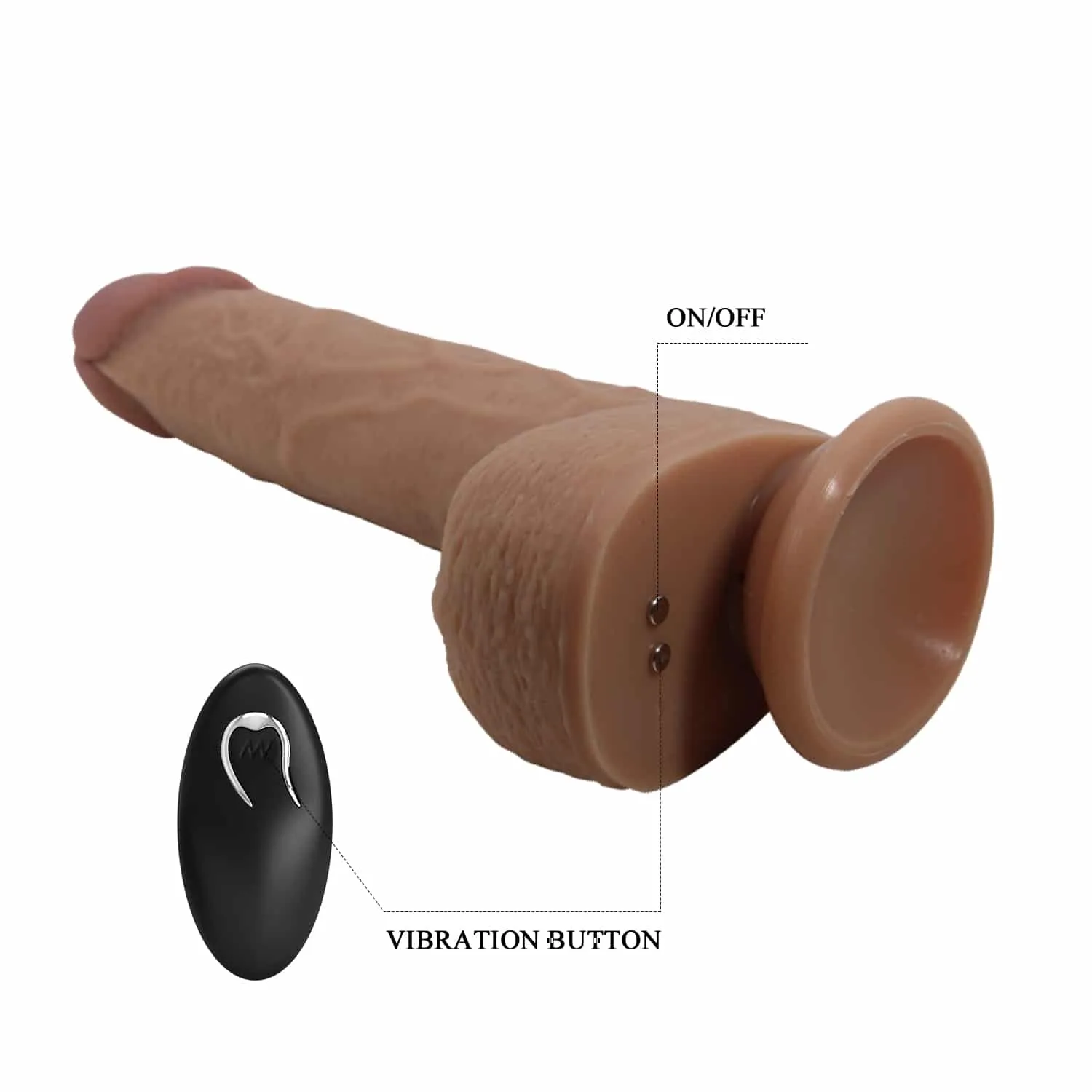 PRETTY LOVE TOMMY thrusting and vibrating dildo