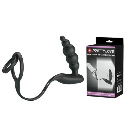 Pretty Love Vibration Penis Sleeve III